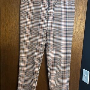 Anthropologie Ankle Plaid Pants